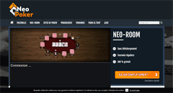 Desktop Screenshot of neopoker.fr